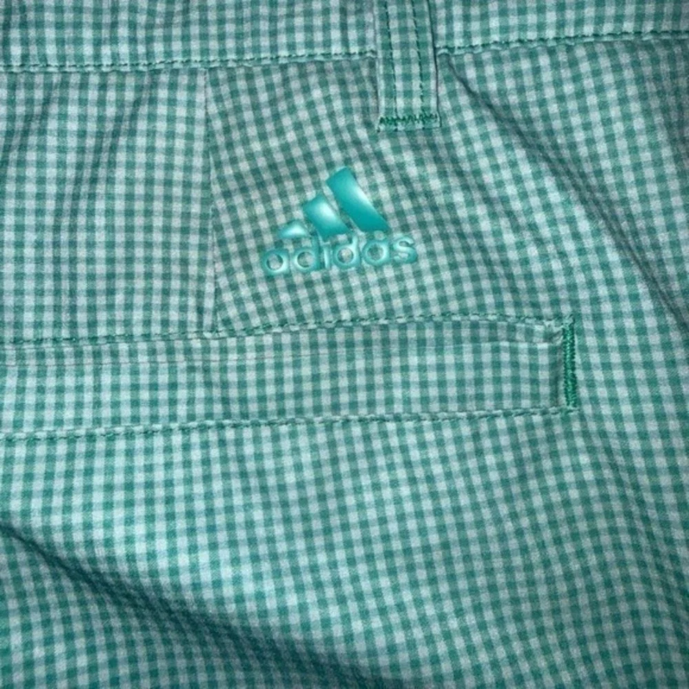 Adidas Gingham shorts size 38